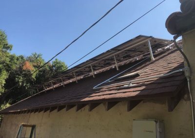 roof mounted solar panel system in fresno california