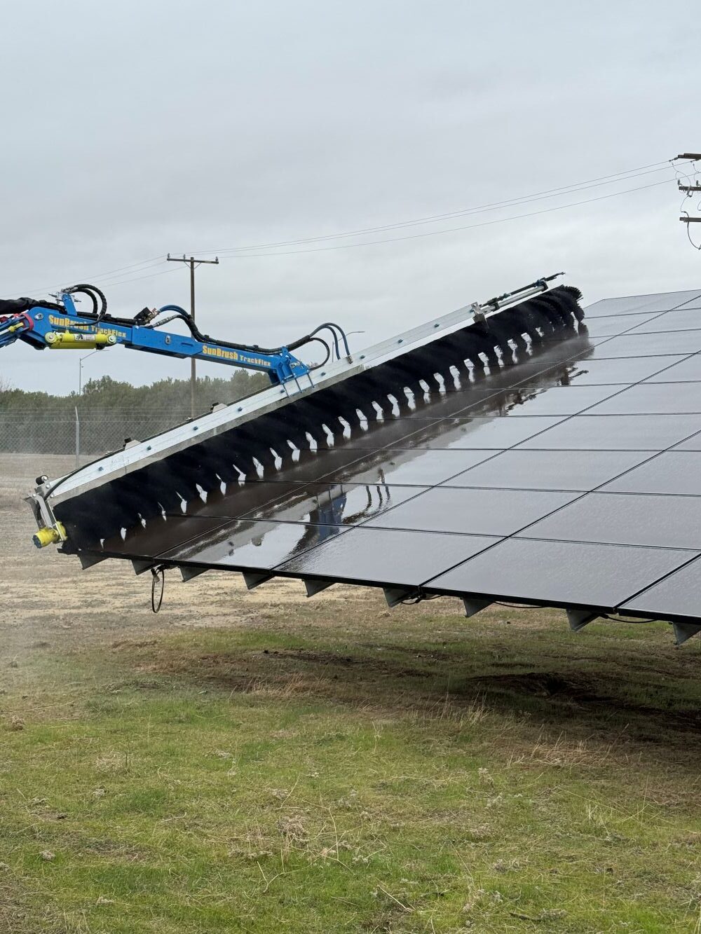 Professional contractor driven commercial solar cleaning